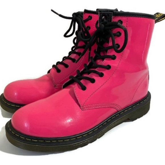 Dr. Martens Shoes - Hot Pink✨DR. MARTENS✨8 Eyelet Fashion Boots L 7